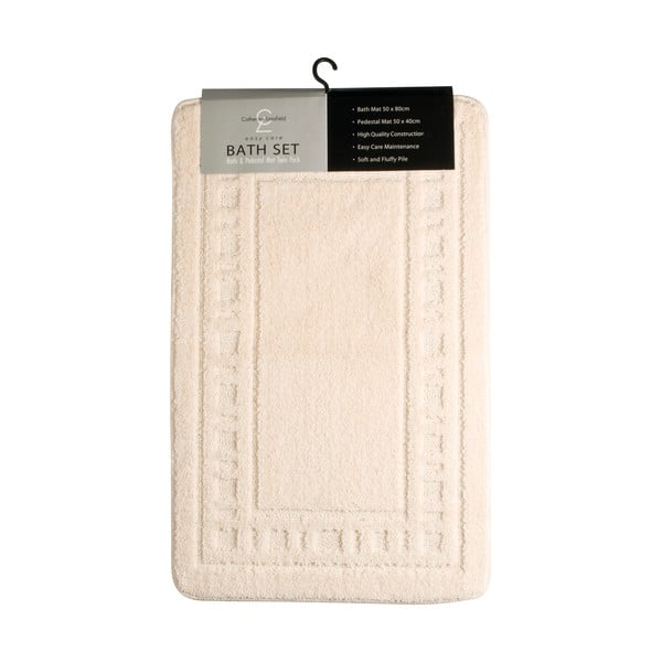 Béžové kúpeľňové predložky v súprave 2 ks Armoni - Catherine Lansfield-image-4