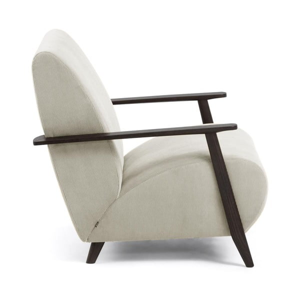 Béžové kreslo Meghan - Kave Home-image-2