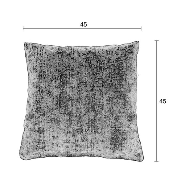 Tmavomodrý vankúš s výplňou Zuiver Sarona Vintage, 45 × 45 cm-image-2