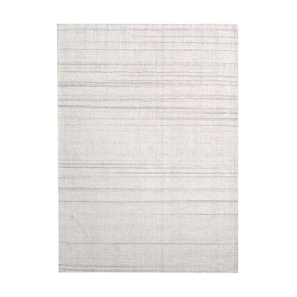 Krémový vlnený koberec The Rug Republic Aral, 230 x 160 cm
