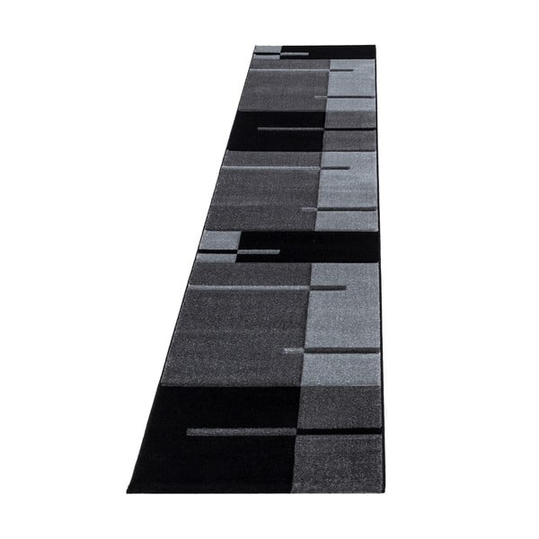 Tmavosivý behúň 80x300 cm Hawaii – Ayyildiz Carpets