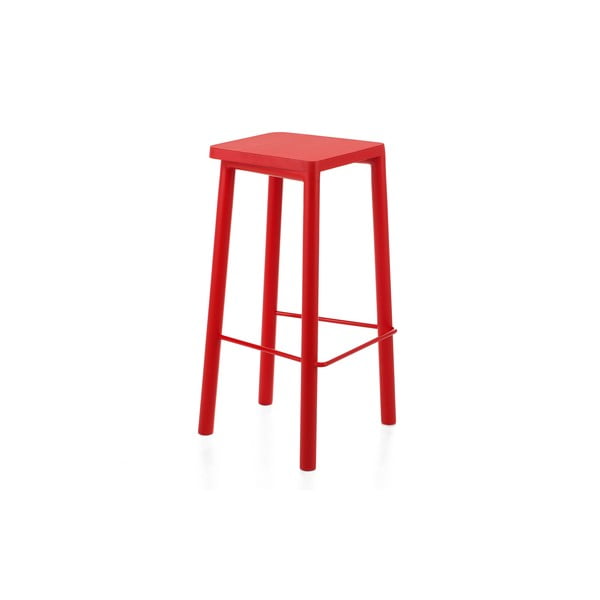 Červená barová stolička Galula Taberna