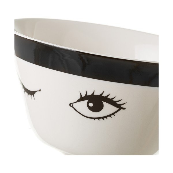 Porcelánová miska Unimasa Black Dreameyes, 750 ml-image-1