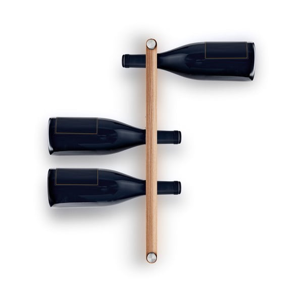 Drevený nástenný stojan na víno Eva Solo Nordic-image-3