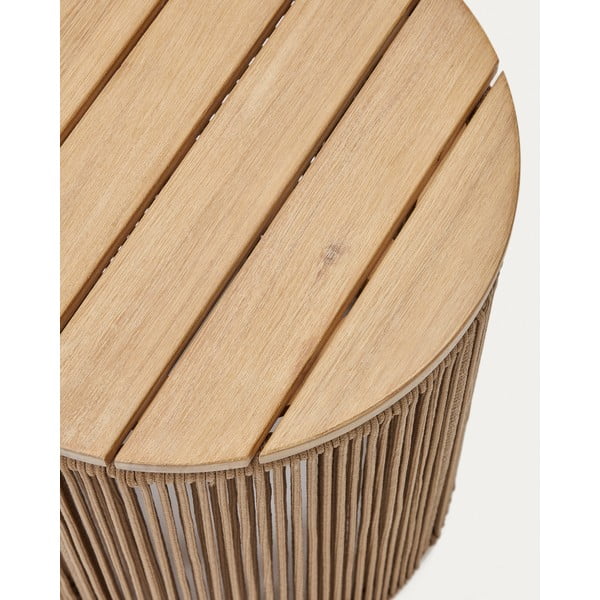Okrúhly záhradný odkladací stolík ø 40 cm Mesa – Kave Home-image-4