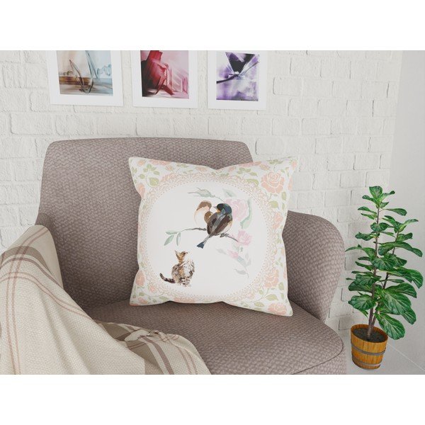 Obliečka na vankúš Vitaus Rustic Vintage, 43 × 43 cm-image-1