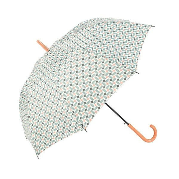 Dáždnik se zelenými detailmi Print, ⌀ 97 cm