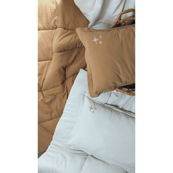 Biela súprava do postieľky Stars – Malomi Kids-image-3