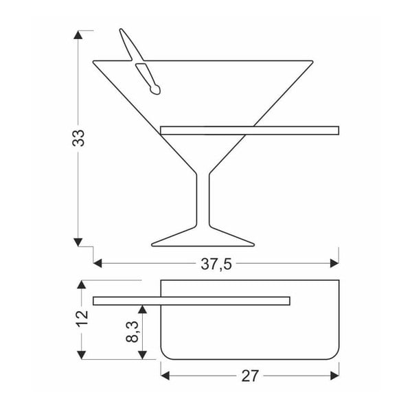 Modré LED nástenné svietidlo Piccolo – Candellux Lighting-image-2