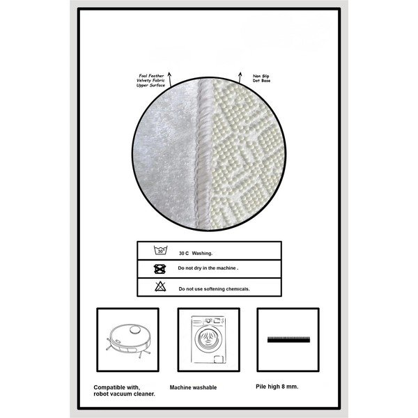 Čierne/béžové kúpeľňové predložky v súprave 2 ks 60x100 cm Oweld – Foutastic-image-3