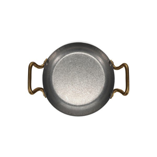 Servírovací kovový tanier v striebornej farbe ø 18 cm Serve – BonBistro-image-3