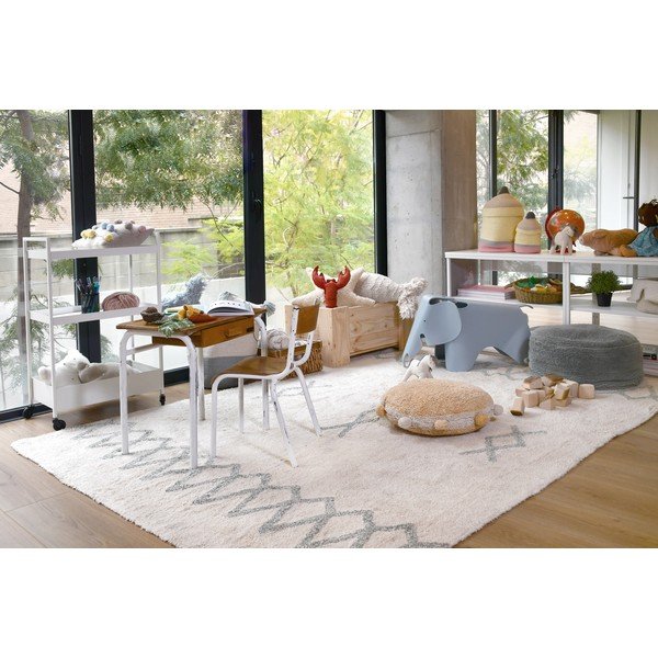 Modrý taburet Chill Vintage Blue – Lorena Canals-image-4