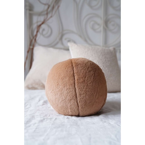 Dekoračný vankúš z mikroplyšu ø 25 cm Top – Mioli Decor-image-3