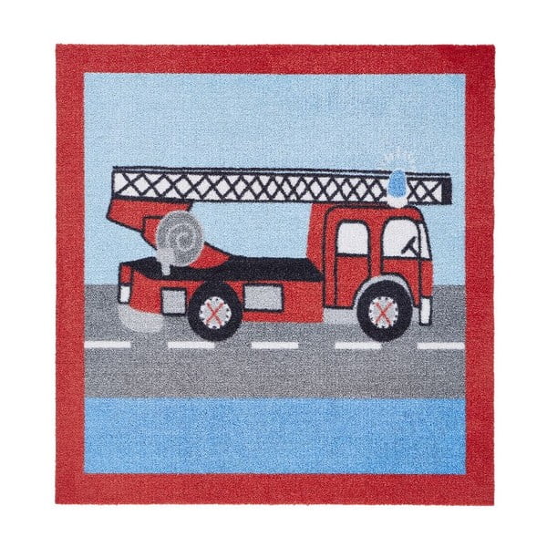 Detský koberec Zala Living Fireman, 100 × 100 cm