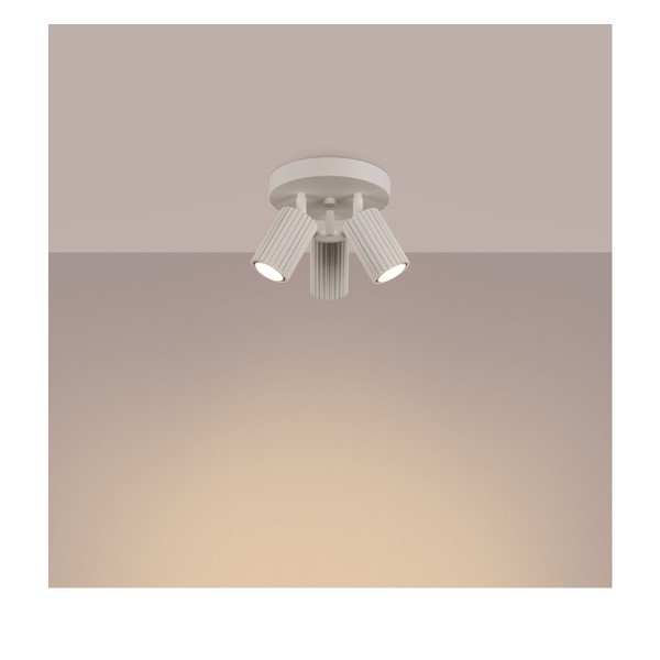 Krémovobiele bodové svietidlo Gleam – Sollux-image-2