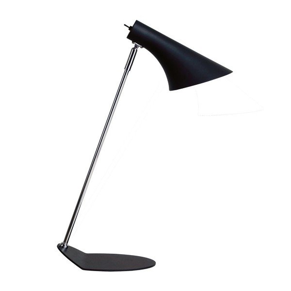 Čierna stolová lampa Nordlux Vanila