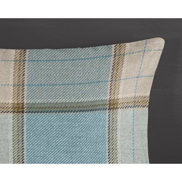 Modré predĺžené flanelové obliečky na dvojlôžko 200x220 cm Jacco – Good Morning-image-2