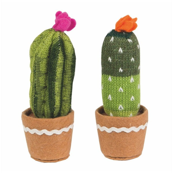 Sada 2 dekorácií Sass & Belle Cactus Tall