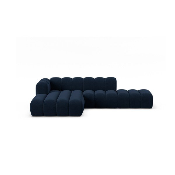Tmavomodrá rohová pohovka (ľavý roh) Lupine – Micadoni Home