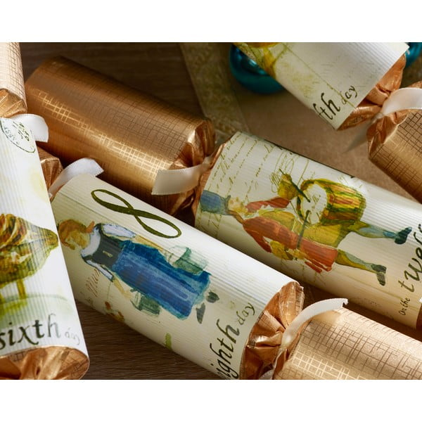 Vianočné crackery v súprave 12 ks 12 Days of Christmas – Robin Reed-image-2