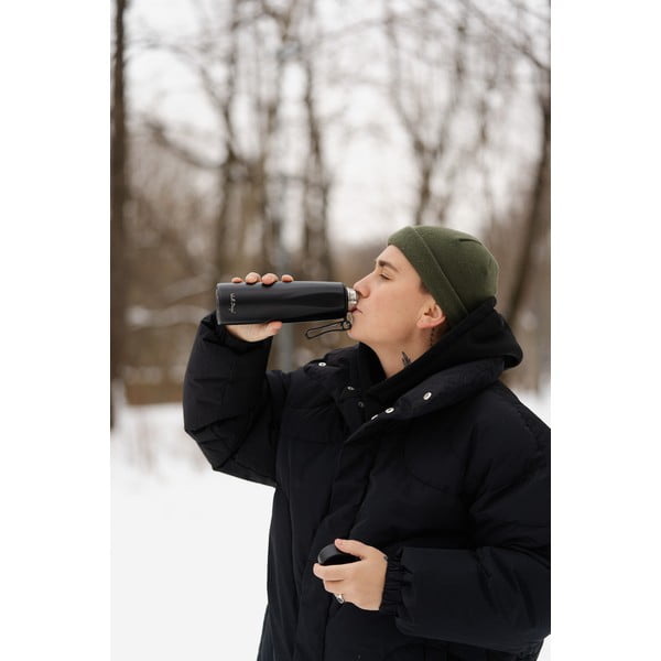 Čierna termoska 500 ml Fuori – Vialli Design-image-4