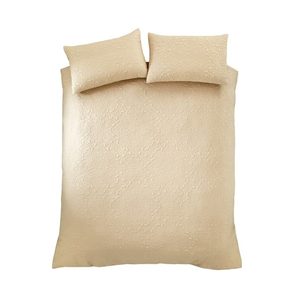 Béžové obliečky na jednolôžko 135x200 cm Casablanca Pinsonic – Pineapple Elephant