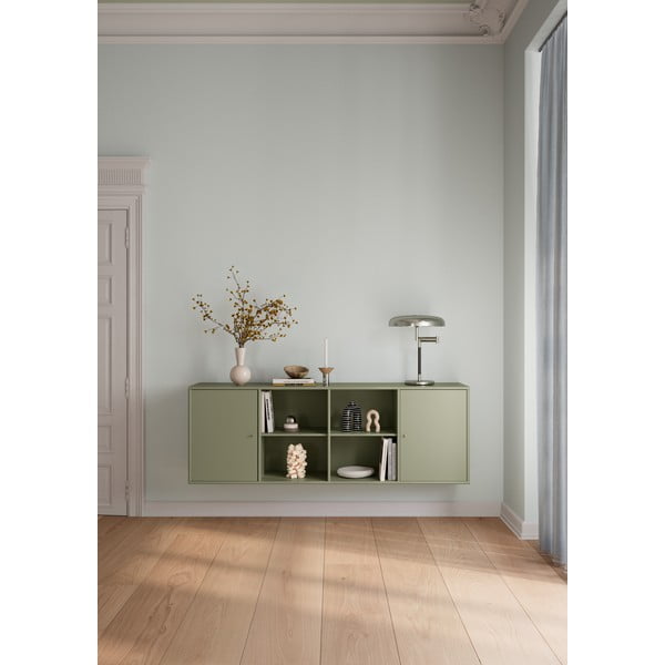 Kaki závesná komoda 176x61x42 cm Mistral – Hammel Furniture-image-2