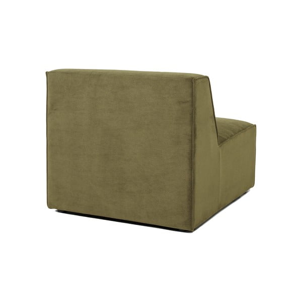 Zelený menčestrový modul pohovky (stredový diel) Sting - Scandic-image-3