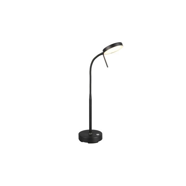 Čierna LED stolová lampa (výška 45 cm) Moreno – Reality-image-2