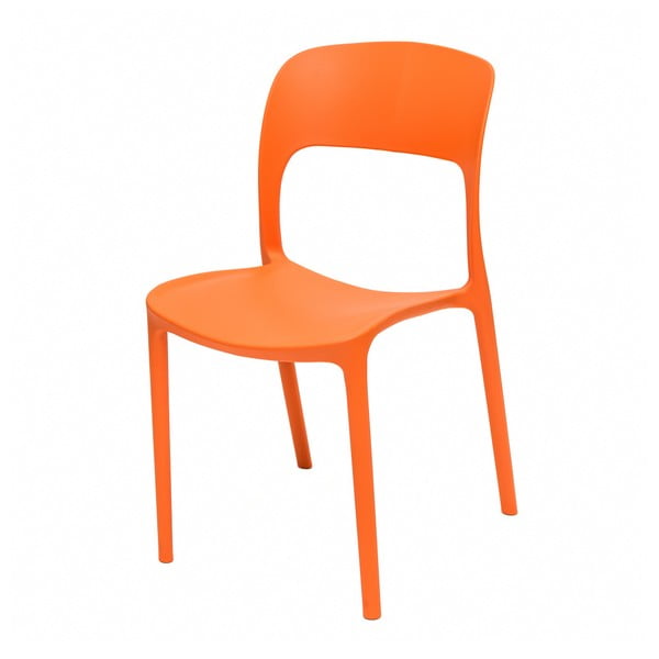 Oranžová stolička Ragaba UFO