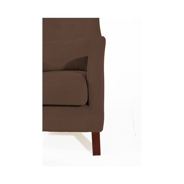 Hnedé kreslo Max Winzer Gina-image-3