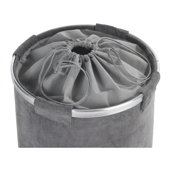 Sivý kôš na bielizeň Wenko Cordoba, 68 l-image-2