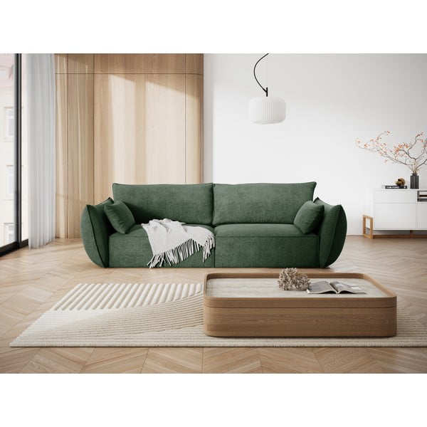 Tmavozelená pohovka 208 cm Vanda - Mazzini Sofas-image-1