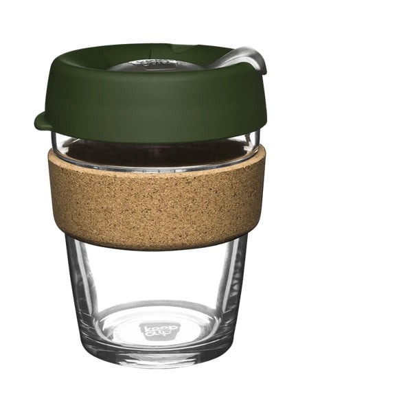 Zelený cestovný hrnček 340 ml Brew Cork Pine M – KeepCup