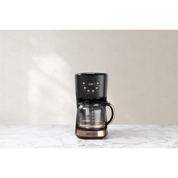 Kávovar v čierno-medenej farbe – Haden-image-1