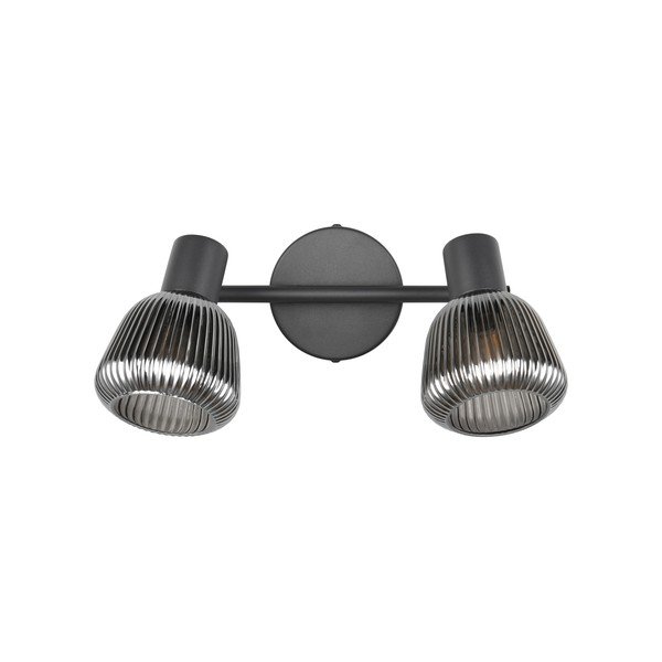 Čierne bodové svietidlo ø 10 cm Tarifa – Trio-image-2