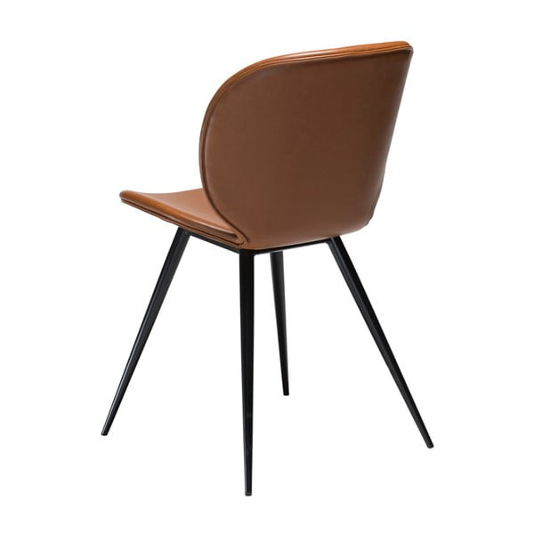Hnedá koženková stolička DAN-FORM Denmark Cloud-image-4