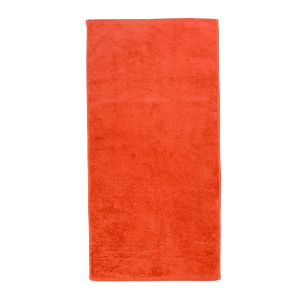 Oranžový uterák Artex Omega, 50 x 100 cm