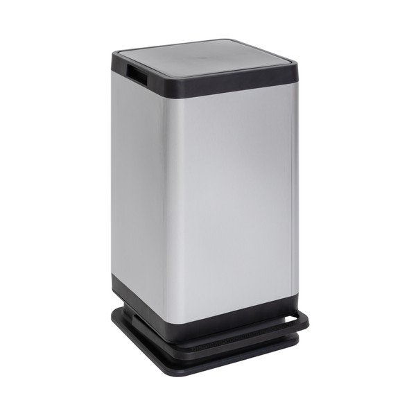 Nášľapný plastový odpadkový kôš v striebornej farbe 80 l Tokyo – DEA HOME-image-2