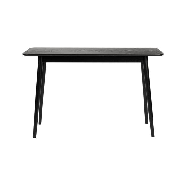 Čierny konzolový stolík 40x120 cm Fabio – White Label