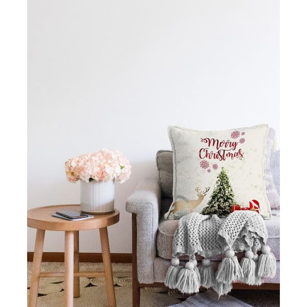 Obliečka na vankúš s vianočným motívom 43x43 cm – Mila Home-image-2