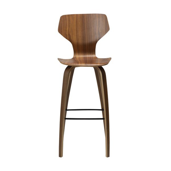 Barová stolička v tmavo prírodnej farbe (výška sedadla 75 cm) S.I.T – DAN-FORM Denmark-image-1