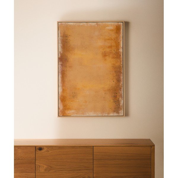 Ručne maľovaný obraz s rámom/na plátne 60x90 cm Selnar – Kave Home-image-3