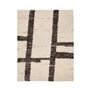 Krémový obojstranný vlnený koberec 160x230 cm Hadin – Kave Home