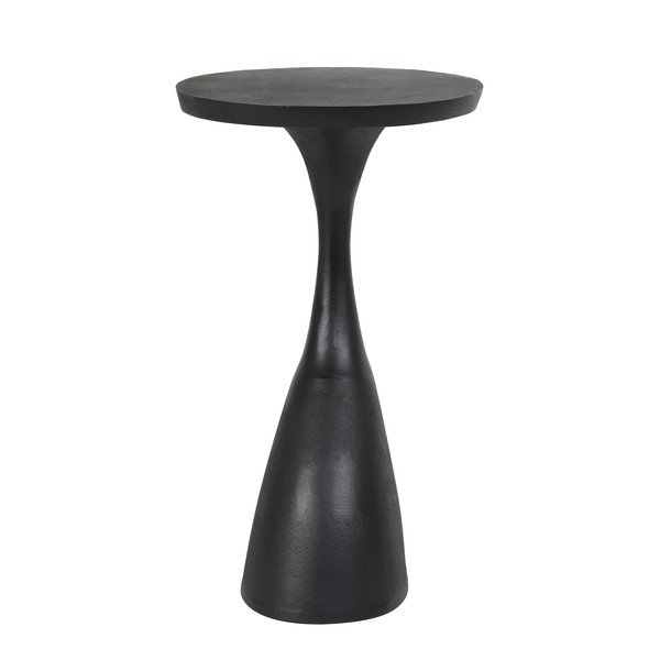 Kovový okrúhly odkladací stolík 33x40 cm Macau - Light & Living-image-3