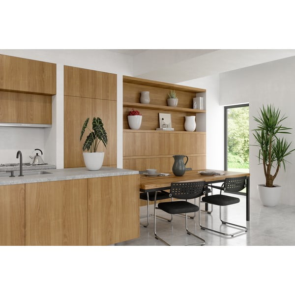 Biela keramická ručne vyrobená váza (výška 30 cm) Harmonia – Artevasi-image-4