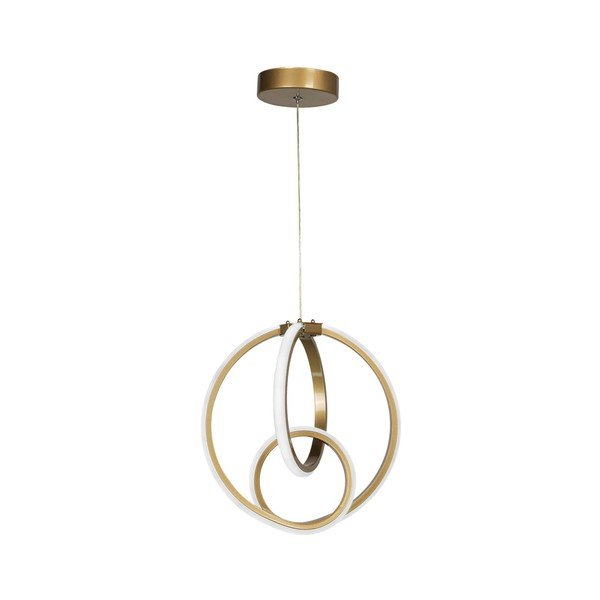 Kovové LED závesné svietidlo v bronzovej farbe ø 28,5 cm Neo – Squid Lighting