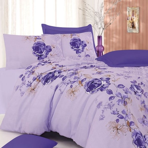 Obliečky Ange Purple Blue, 200x220 cm
