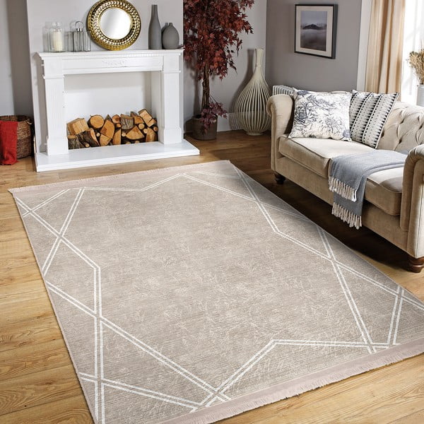 Béžový koberec 120x180 cm - Mila Home-image-1