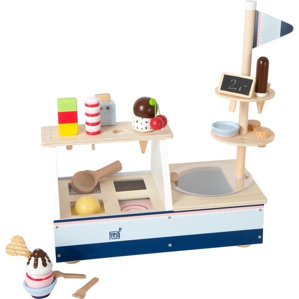 Detská drevená zmrzlináreň Legler Ice Cream Buffet-image-1